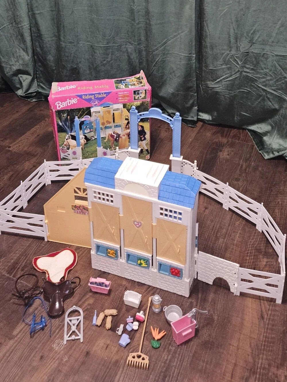 Vintage Barbie Riding Stable
